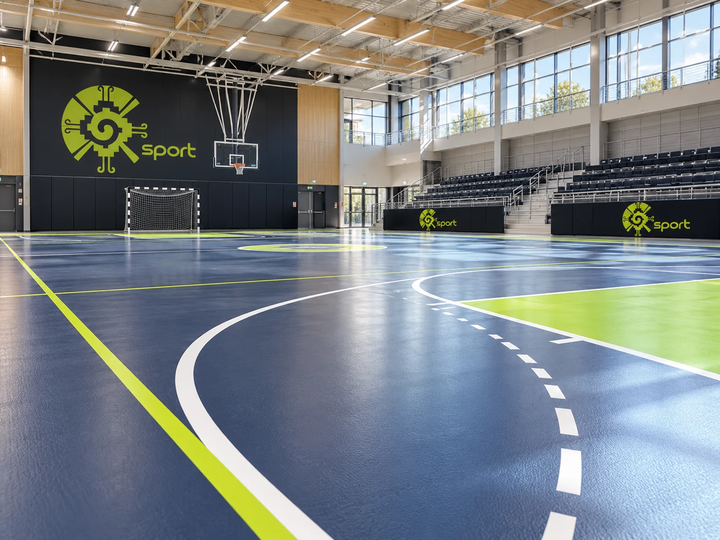 Sportif PVC Zemin Kaplama